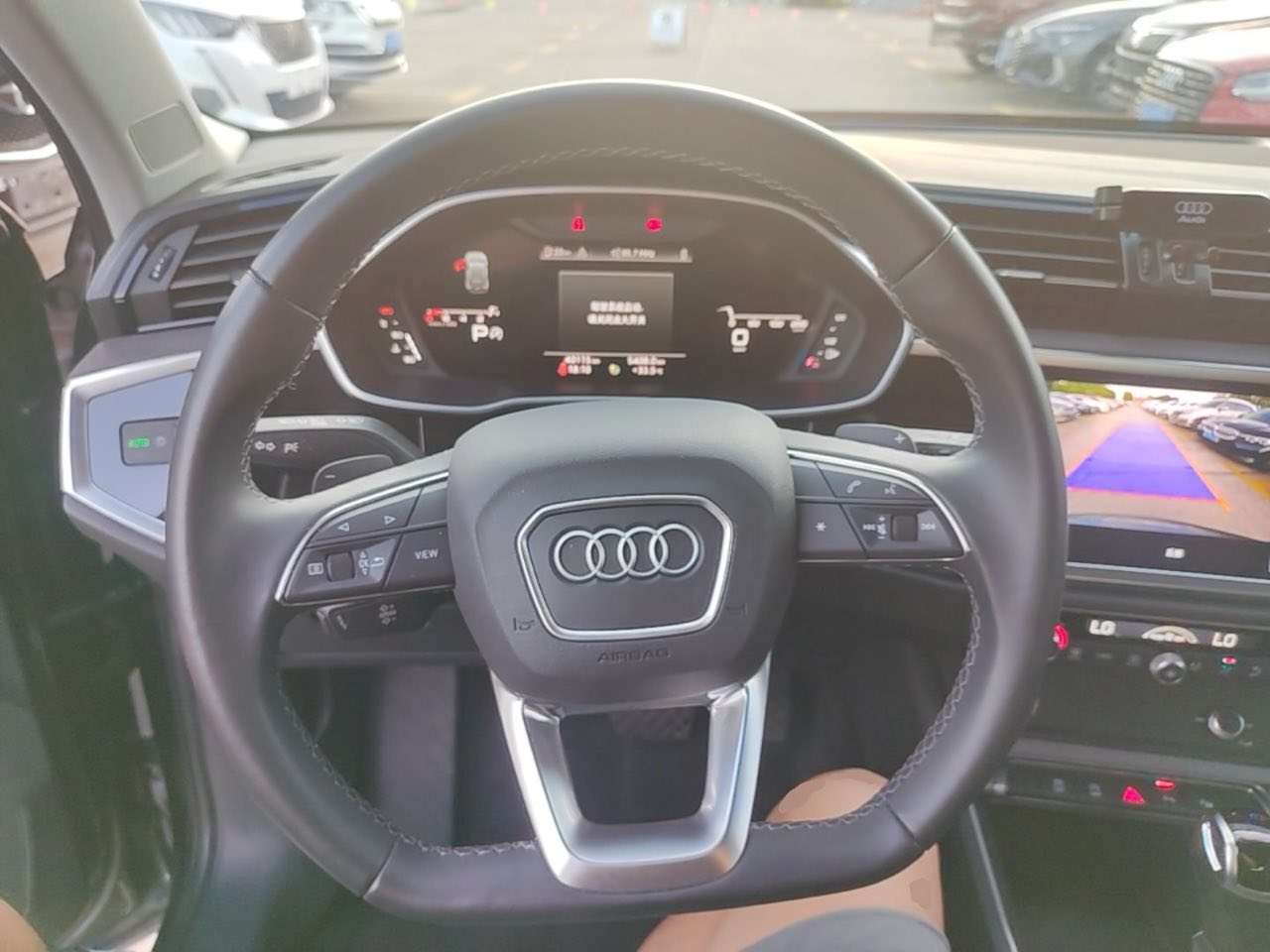 Панель приборов Audi Q3 F3 из Китая — цифровая приборка крупным планом