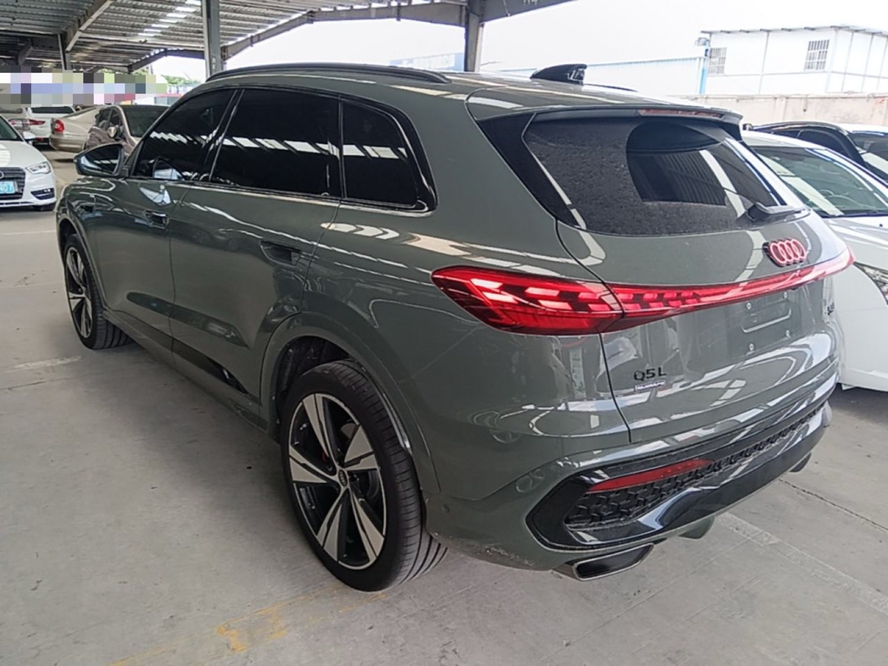 Audi Q5L нового поколения сзади — утильсбор по мощности