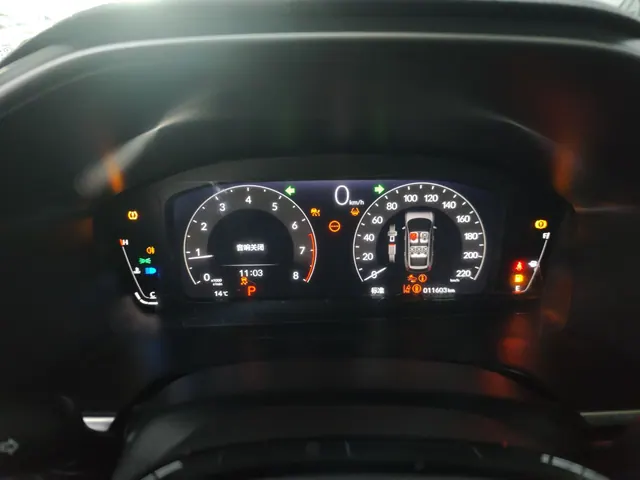 Хонда CR-V из Китая — приборная панель